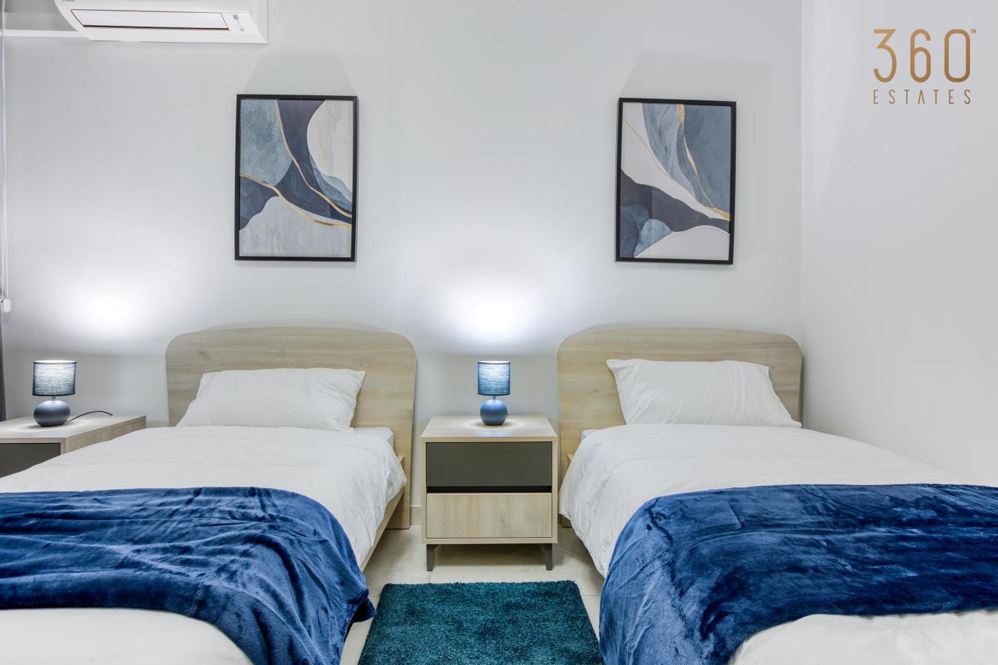 Waterfront 3br Home, With Private Balcony In Xemxija By 360 Estates Apartment St. Paul's Bay