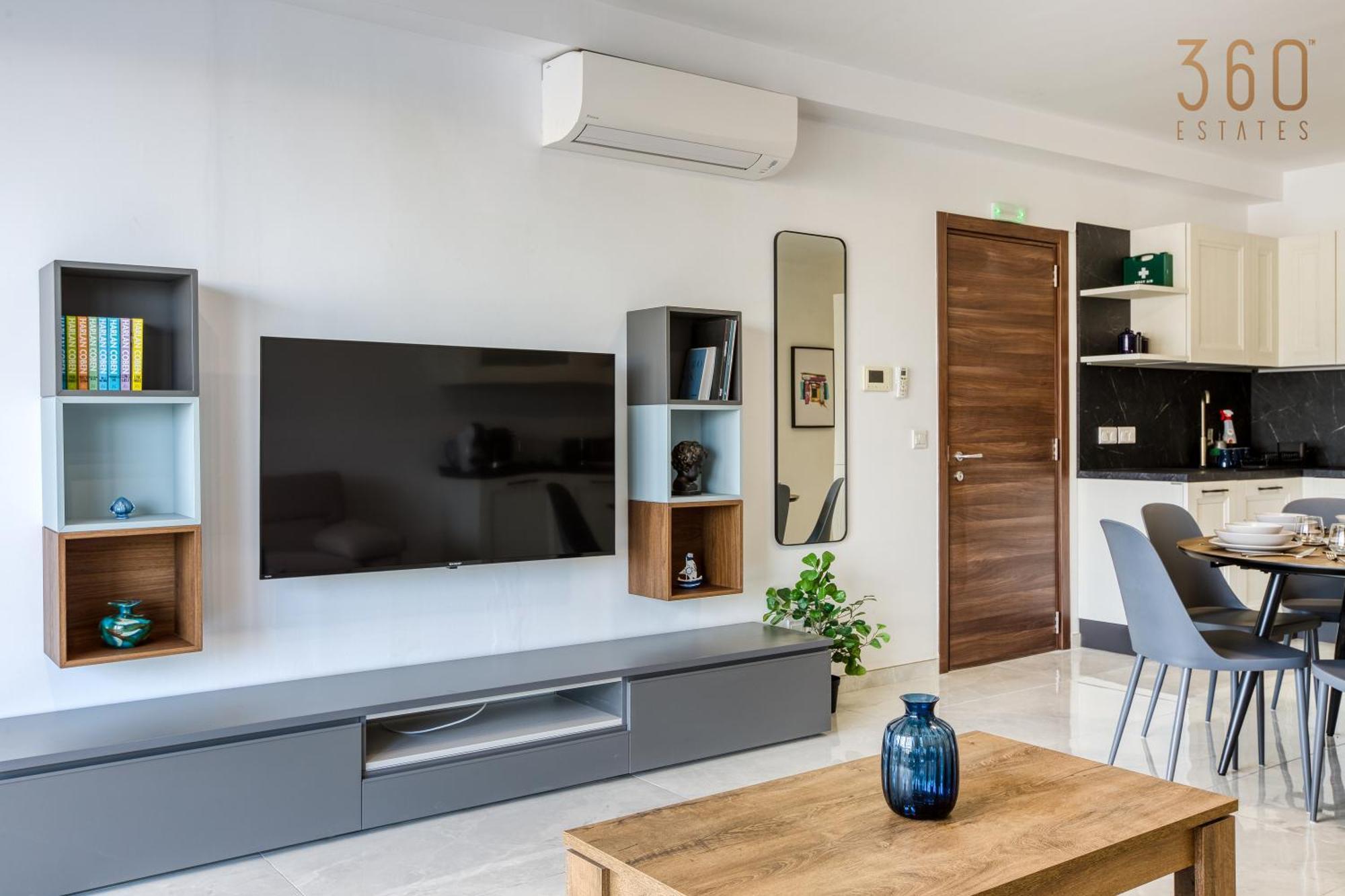 Apartment Waterfront 3br Home, With Private Balcony In Xemxija By 360 Estates St. Paul's Bay